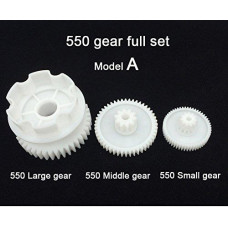 Kids Ride On Car Gearbox Drive Gear Full Set Of Large Gear Middle Gear Small Gear For 550 Motor Gear Box Accessories Children