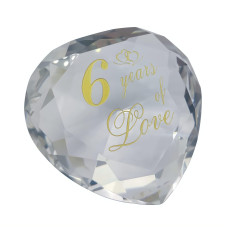 6Th Anniversary Crystal Gifts For Husband Wife Boyfriend Or Girlfriend Cute 6Th Wedding Anniversary Valentines Day Romantic Gif