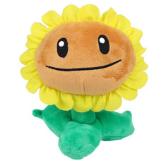 Jhesao 8 Sunflower Plants And Zombies Vs Plush Zombies Toys Pvz Plushies 1 2 Stuffed Soft Doll Sunflower Plush New