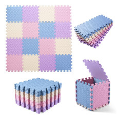 Tamiplay Foam Play Mat For Baby Eva Nontoxic Interlocking Floor Mats Solid Colored Foam Puzzled Floor Mats Baby Play Mat Exe