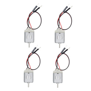 Bojack 4 Pcs Type 130 Ek1450 1 V 6 V Volt Miniature Dc Toy Motors For Arduino Hobby Diy Projects