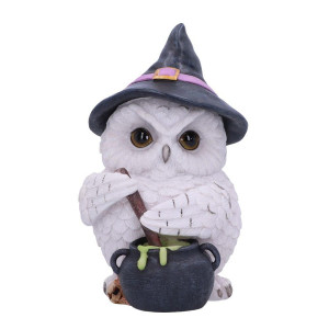 Nemesis Now Owl Potion Figurine 175Cm White