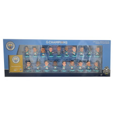 Soccerstarz Man City League Winners Team Pack 19 Player Classic Kit 202021 Man City Blue Mctp22