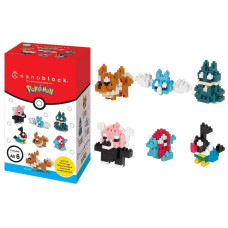 Nanoblock Pokmon Type Normal Set 1 Blind Box Complete Set Mininano Series Building Kit