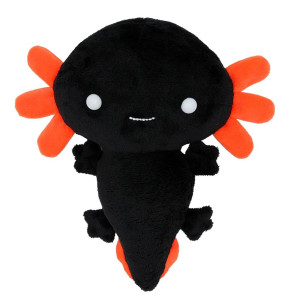 Lulezon Halloween Axolotl Plush Toy Salamander Plushie Stuffed Animal Toy For Kids Gift 78 Halloween Black