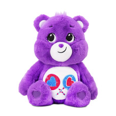 Care Bears 18 Plush Share Bear With Glitter Belly Badge Soft Huggable Material