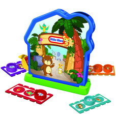 Little Tikes Animal Zoo Bingo Multiplayer Kids Game Multicolor