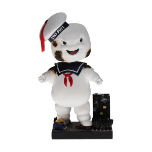 Royal Bobbles Ghostbusters Classic Stay Puft Collectible Bobblehead Statue Scorched Variant