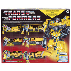 Transformers Tonka Mash-Up Tonkanator - Yellow Action Figure