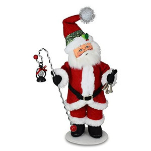 Hgb Annalee Evergreen Santa 9 Inch