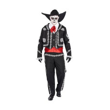 Day Of The Dead Mariachi Adult Costume | Extra Large