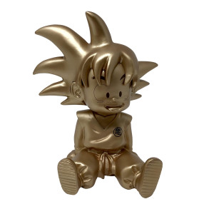 Plastoy Son Goku Gold Money Box