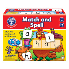 Orchard Toys Moose Games Match And Spell Game A Fun First Reading And Spelling Game 2 Ways To Play Age 4 14 Players