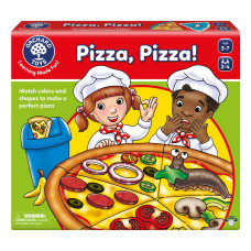 Orchard Toys Moose Games Pizza Game Match Colors And Shapes To Make A Perfect Pizza For Ages 37 And 24 Players