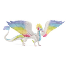 Schleich Bayala Mythical Creatures Toys For Kids Rainbow Dragon Toy Figurine With Movable Wings Ages 5