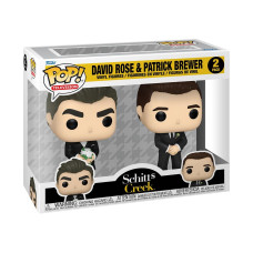 Funko Pop Tv Schitts Creek David Rose Patrick Brewer 2 Pack