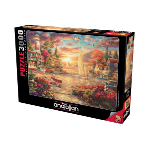 Anatolian Puzzle Into The Sunset 3000 Piece Jigsaw Puzzle 4922 Multicolor Standard