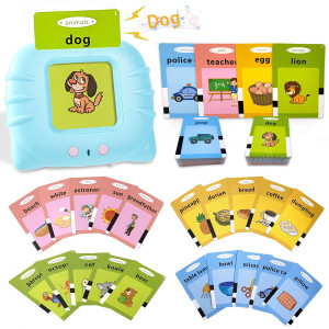 Talking Flash Cards Educational Toys For 3 4 Year Old Boys Girls Toddlers Learning Toys Electronic Interactive Toys Preschool