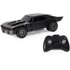 Dc Comics The Batman Batmobile Remote Control Car With Official Batman Movie Styling Kids Toys For Boys And Girls Ages 4 And U