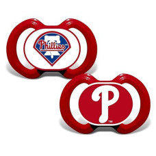 Baby Fanatic Php2000: Philadelphia Phillies Pacifier 2-Pack