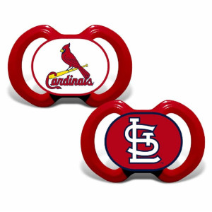St Louis cardinals 2-Pack Pacifier