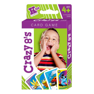 Jaru Crazy 8S Card Game For Kids Size 47X 3 Crazy 8S Kids Game Toy Colorful Design Great Party Favor Table Top Board G