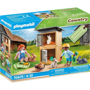 Playmobil Rabbit Pen Gift Set