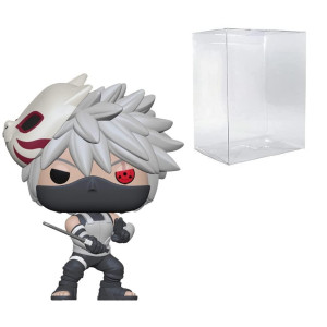 Naruto Shippuden Kakashi Anbu Pop Vinyl Figure 375 Aaa Anime Exclusive With Protector Case