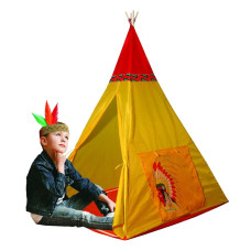 Happy Sun 705500651 Cow Boy Basic Indian Tent Yellow Unica