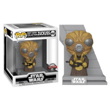 Star Wars Episode V The Empire Strikes Back Zuckuss Bounty Hunters Deluxe Pop Vinyl Figure Gamestop Exclusive