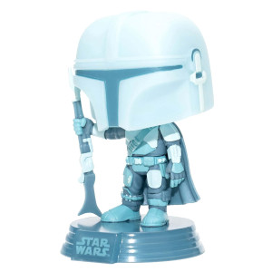 Mandalorian Hologram Star Wars Funko Pop Glow In The Dark Exclusive