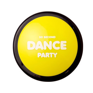 30 Second Dance Party The Button Dance Party Button With Music Gag Gifts Office Toys