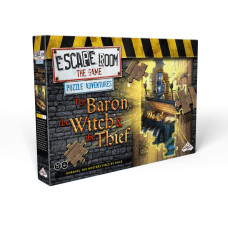 Escape Room The Game Puzzle Adventures The Baron The Witch And The Thief Jigsaw Puzzle And Escape Room In One For Adults And