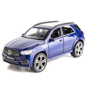 Wakakac Diecast Car Model Benz Amg Gle 63S 132 Pull Back Zinc Alloy Toy Vehicle Collection Decoration Gift Toy Carblue