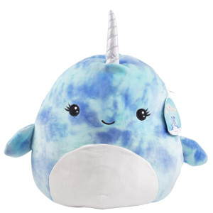 Squishmallows Large 16 Berna The Narwhal Plush Official Kellytoy Soft And Squishy Stuffed Animal Toy Gift For Kids