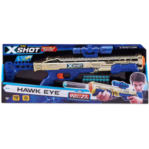 Xshot Excel Royale Edition Hawk Eye Foam Dart Blaster 16 Darts By Zuru