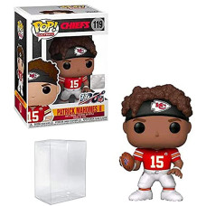 Visit The Funko Store Patrick Mahomes Vinyl Figure 119 Bundled With Compatible Ecotek Pop Box Protector