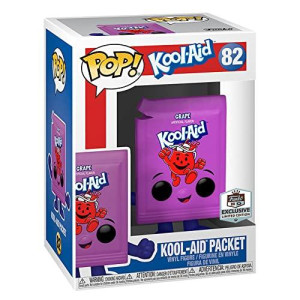 Pop Pop Ad Icons Kool Aid 375 Inch Action Figure Exclusive Kool Aid Purple 82