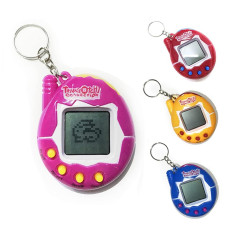 Electronic Digital Pet Virtual Pet Cyber Pet Toy 1Pcs Keychain Game Keyring Electronic Toys Nostalgic Virtual Digital Pet Retro