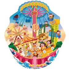 Puzzles For Kids Ages 48810 Amusement Park 128 Pieces Jigsaw Puzzle For Kids Boys Girls Ages 5 6 7 Educational Birthday Gifts