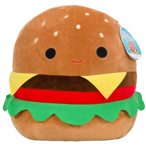 Squishmallows Large 16Inch Carl The Cheeseburger Official Jazwares Plush Collectible Soft Squishy Stuffed Animal Toy Ad