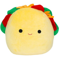 Squishmallows Large 16 Tex The Taco Plush Official Kellytoy Soft And Squishy Food Stuffed Animal Toy Gift For Kids