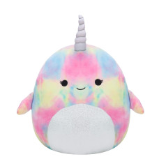 Squishmallow Large 16 Navina The Narwhal Official Kellytoy Plush Soft And Squishy Unicorn Stuffed Animal Toy Great Gift F