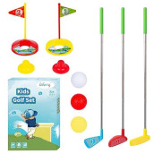 Liberry Kids Golf Set, Retractable Toy Golf Clubs for Toddlers, Mini Golf Set for Children Age 3 4 5 Years Old