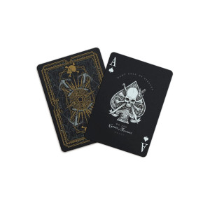 Gents Of Fortune Playing Cards Black Flag Edition Waterproof Gent Supply