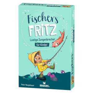 Moses 90387 Fischers Fritz Tongue Twister Card Game For Language Promotion Childrens Game For Primary School Students Funny