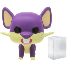 Funko Rattata Pop Vinyl Figure Bundled With Compatible Pop Box Protector Case