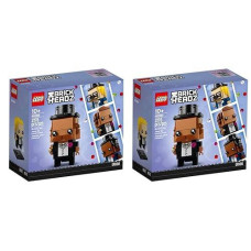 Lego Brickheadz Bride 40383 & Groom 40384 Set (Choose Spouse Set) (2 Grooms)