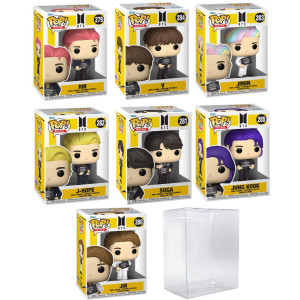 Pop Bts Funko Pop Bts Butter Set Of 7 Funko Pop Rm Jhope Suga Jimin Jin Jung Kook V 7 Set Bundled With Ecotek Prote