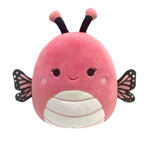 Squishmallows 14Inch Pink Monarch Butterfly With White Sparkle Belly Plush Add Andreina To Your Squad Ultrasoft Stuffed Anim